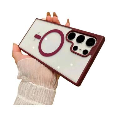 Imagem de Capa Magnética Fosca Com Bumper De Acrílico Para Samsung Galaxy S25 S2