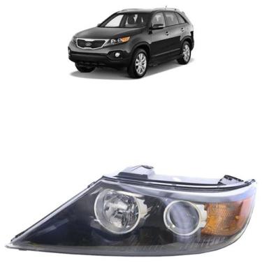 Imagem de Farol Dianteiro Sorento 2011 A 2014 Máscara Negra - Automotive Imports