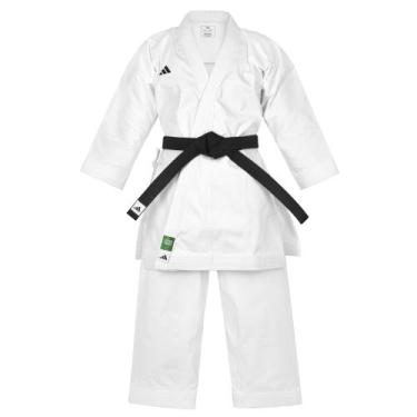 Imagem de Kimono Karate adidas para Kata Shori, Branco, 170