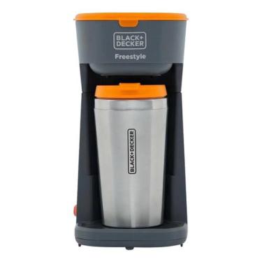 Imagem de Cafeteira Individual Black Decker C/ Copo Termico Inox 600w 220v Frees