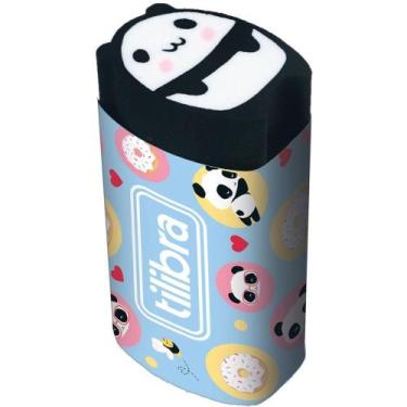 Imagem de Borracha Decorada Panda (S) DP.C/24 - Tilibra