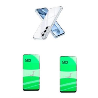 Imagem de Kit 2UN Película de Cerâmica 9D + Capinha TPU Para Galaxy S25 PLUS - L
