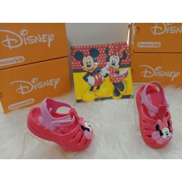 Imagem de Sandália Babuche Disney Magic Minnie e Mickey - 22303 - GRENDENE KIDS,