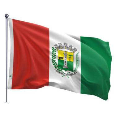 Imagem de Bandeira da Município de Palmas-PR Uma Face Estampada Tamanho 90x128cm