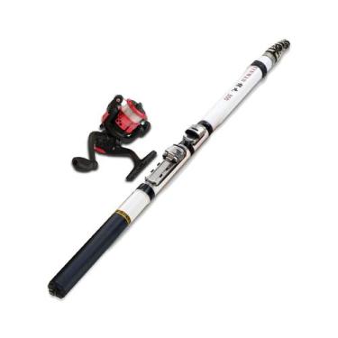Imagem de Vara de Pesca 2,7 para Molinete Telescópica Ultra Light Fibra de Carbo