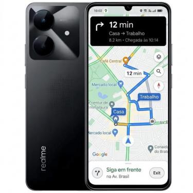 Imagem de Smartphone Realme Note 60X 128GB 4GB RAM Tela Grande Bateria Longa Dua