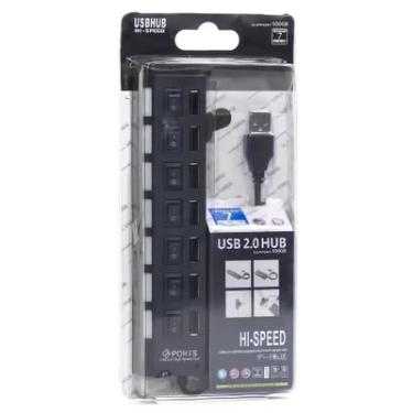 Imagem de Hub 7 Portas Regua Usb 2.0  Hi-speed 500gb