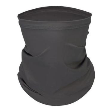 Imagem de Bandana Tubular Balaclava Máscara Ciclismo Moto Pesca Cinza - Kailua