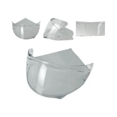 Imagem de Visor De Capacete De Motocicleta Durável, À Prova De Vento E Com Prote