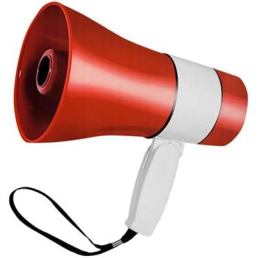 Imagem de Megafone Portatil Recarregavel Tomate Gravador Voz Sirene - Sem marca
