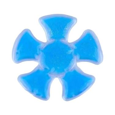 Imagem de Pacote De Gelo Em Gel PVC Azul Ajustável Reutilizável Para Capacetes E