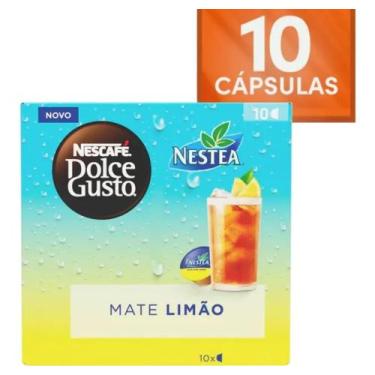 Imagem de Capsula Chá Mate Limão Nestea Nescafé Dolce Gusto 10 Un - Congratulati