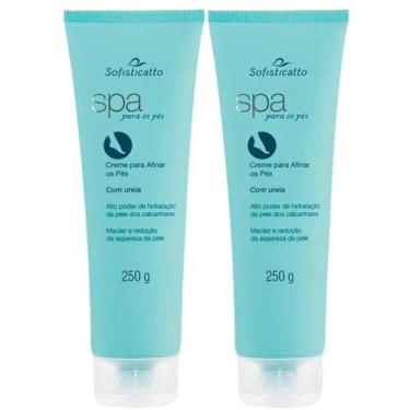 Imagem de Kit Com 2 Creme para Afinar os Pés com Uréia Spa 250g Sofisticatto - S
