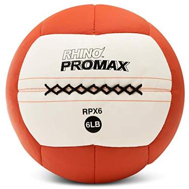 Imagem de Champion Sports RPX6 Bolas Rhino Promax Slam, 2,7 kg, capa macia com aderência antiderrapante, bola de exercício para parede de medicamentos para musculação, plyometria, cross training e fitness em casa