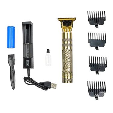 Imagem de Aparador de Cabelo para Homens, Aparador de Cabelo Elétrico Kit de Corte de Cabelo Aparador de Cabelo Recarregável Barbeador Kit de Aparador de Cabelo para Homens (Color A)