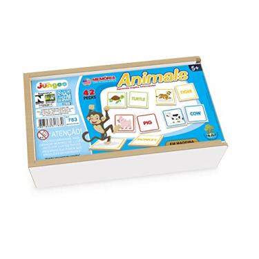 Imagem de Memória Em Inglês Animais (Estojo) Junges