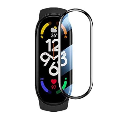 Imagem de Película 5D Nano Compatível com Mi Band 7 + Kit Aplicação
