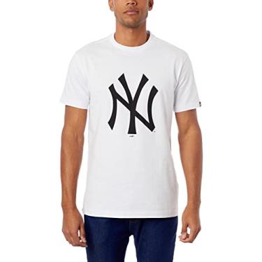 Imagem de Camiseta Básica, New Era, Masculino, Branco, GG