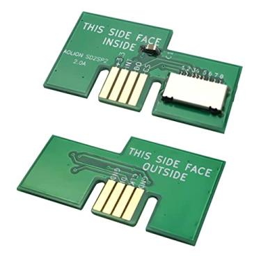 Imagem de HUAYUWA 1 adaptador de cartão SD Mircro SD2SP2 (verde) serve para peças de reposição para leitor de cartão SDL TF SD2SP2 SDLoad