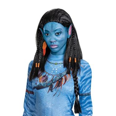 Imagem de Peruca Neytiri clássica para adultos Avatar, Conforme mostrado., tamanho nico