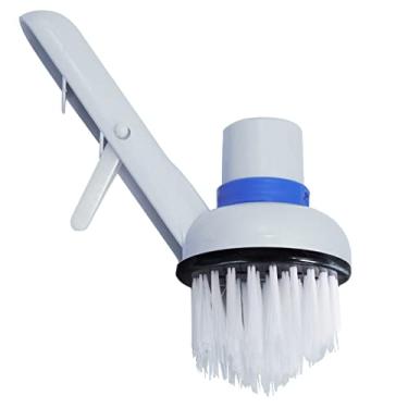 Imagem de Tingpai Canto da piscina Passos Escova Escova pa t balhos pe os Aquário Algas Musgo Escovas de limpeza Fer mentas mais limpas pa escadas Spa Jatos Paredes Azulejos Pisos Fundo