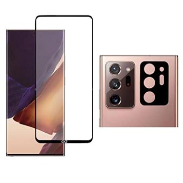 Imagem de KIT Samsung Galaxy Note 20 Ultra Película De vidro 3D + Pelicula de Câmera (tela 6.9) (C7COMPANY)