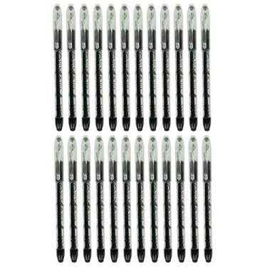 Imagem de Pentel BK90L-A R.S.V.P. Canetas esferográficas Stylus de tinta preta - Pacote com 24