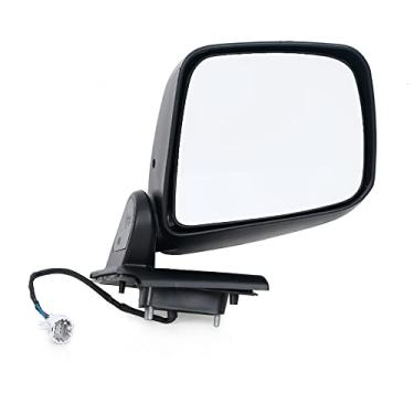 Imagem de JESYMBX Para Nissan NV200 2010-2018 Conjunto de espelho lateral exterior do carro conjunto da tampa do espelho retrovisor moldura de vidro 5 pinos