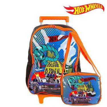 Kit Mochila Escolar Infantil LOL BFFS 4 Eva Com Rodinhas - Luxcel