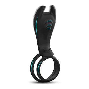 Imagem de Vibrador Anel Peniano Estimulador do Clitóris Feminino Atraso Ejaculação Com Controle Remoto 10 Modos de Vibração Sexual