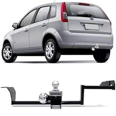 Imagem de Engate Para Reboque Rabicho Ford Fiesta Hatch Supercharger Trail Class 2003 Até 2013 Tração 400Kg InMetro