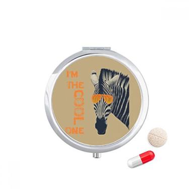 Imagem de Óculos de sol Pinto Cool Brown Animal Pill Case Pocket Medicine Storage Box Dispenser Recipiente