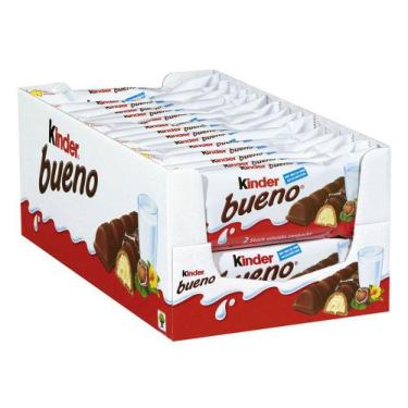 Imagem de Chocolate Kinder Bueno Ao Leite C/30Un 43Gr - Ferrero