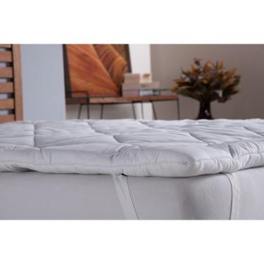 Imagem de Pillow top cama solteiro para deixar O colchão macio E confortavel percal 200 fios dupla face