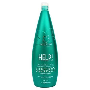 Imagem de Shampoo Anticaspas Detox Profissional Help Pró Crescimento Antiqueda C