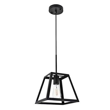 Imagem de Pendente de metal preto lustres modernos lustres suspensos luminária de cozinha ilha de teto suspenso luminárias Yearn for