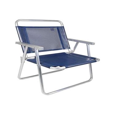 Imagem de Cadeira Oversize Alumínio Azul Mor