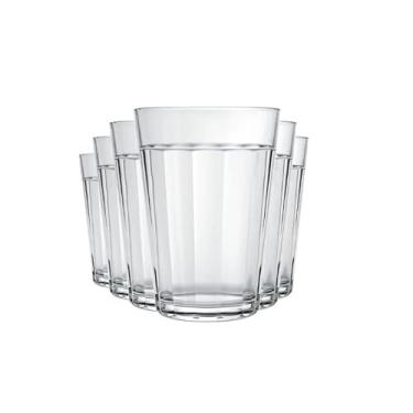 Imagem de Jogo 6 Copos Americanos Tradicional Nadir de Vidro 190 ml