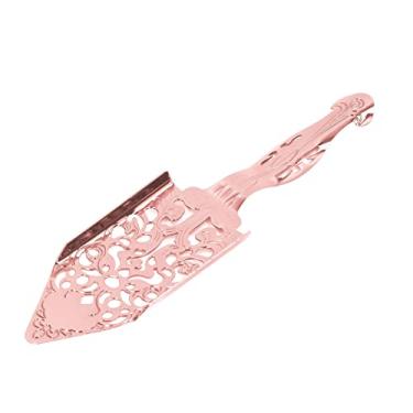 Imagem de Colher de Filtro de Bebida de Absinto, Colher de Filtro Amargo, Utensílios de Bar de Coquetel, Colher de Absinto de Aço Inoxidável, Vintage (Rosa ouro)