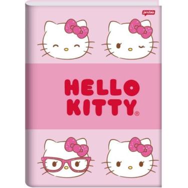 Imagem de Caderno Brochura 80 Folhas Hello Kitty Jandaia