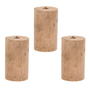 Imagem de kesoto 3 peças de cortiça para cabeçote de flauta para acessórios de reposição de instrumentos de sopro de madeira