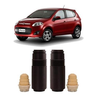 Imagem de Par Batente Amortecedor Traseiro Fiat Palio 2012 2013 2014