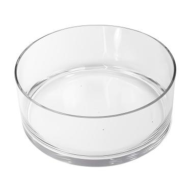 Imagem de Vaso Cilindro em Vidro Redondo Floreira Terrario Suculentas, Arranjos 24x10cm