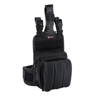 Imagem de Pochete de Perna com Porta Faca Bélica - Preto