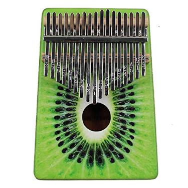 Imagem de 10||17|||21 teclas kalimba piano de polegar, Mbira Sanza Pocket Thumb Finger Piano, entretenimento doméstico, rua, performance de festa, instrumento de marimba para amantes de música, 17 tons H