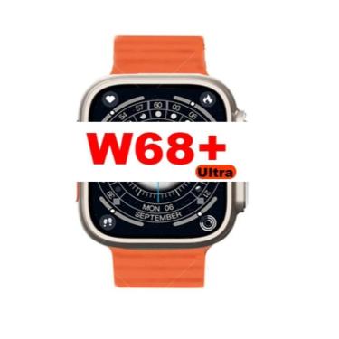 Imagem de Smartwatch W68+ Ultra 8 Max Microwear Tela 49mm-NFC+GPS-Unissex
