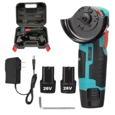 Imagem de Esmerilhadeira Lixadeira Angular 2 Bateria 12v com Maleta e Carregador