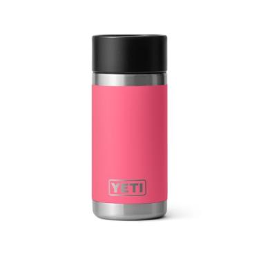 Imagem de YETI Garrafa Rambler de 350 ml, aço inoxidável, isolada a vácuo, com tampa Hot Shot, rosa tropical
