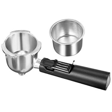 Imagem de Conjunto de filtro portátil e inoxidável, Yabano Portafitler, filtro de substituição para máquina de café expresso Yabano CM6816 3,5 Bar
