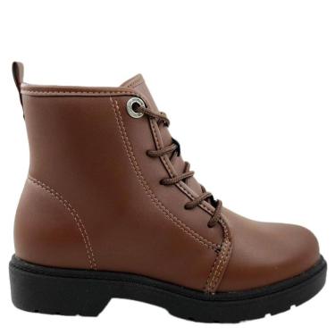 Imagem de Bota Coturno Infantil Menina Casual Dia a Dia Salto Baixo Molekinha 2164.134